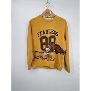 blind‎ rooster sweatshirt Yellow Size S /M